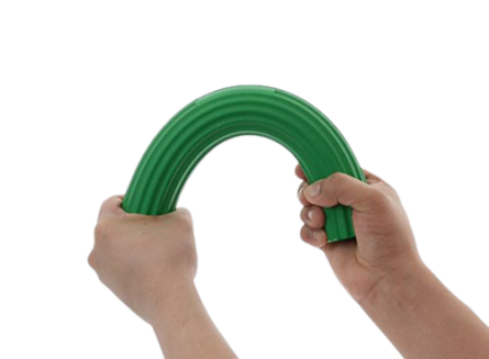 Žalios spalvos rankos treniruoklis FlexBar - Image 1
