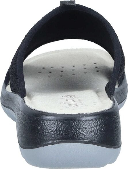 Juodos spalvos moteriškos FlyFlot šlepetės 700823-01 - Image 6