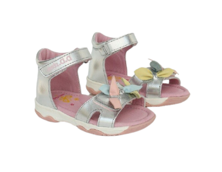 Rožinės spalvos vaikiškos basutės AC64-134A D.D.Step - Image 1