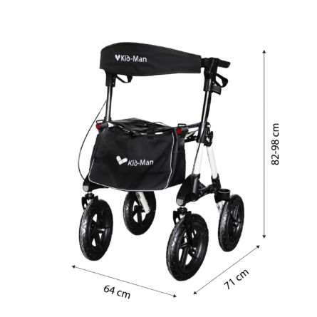 Lauko vaikštynė su 4 ratukais Kid-man 01-3540 - Image 8