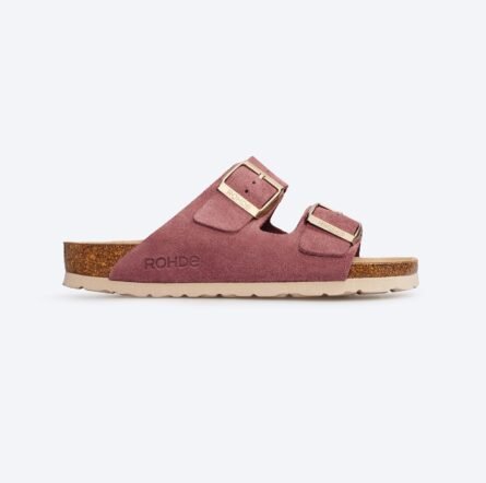 Rožinės spalvos moteriškos šlepetės ROHDE SUNNYS N°12 5590-47 - Image 2