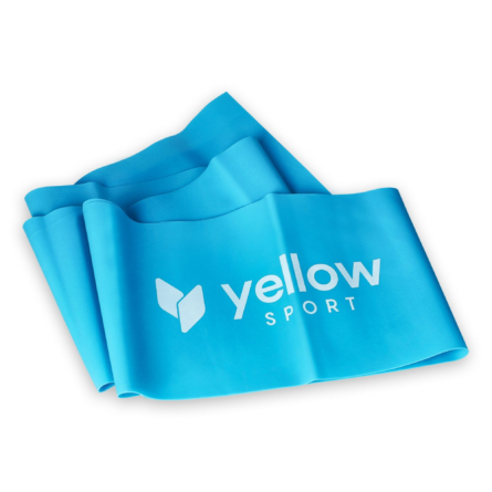 Mėlynos spalvos treniruočių guma YellowFlat - Image 1