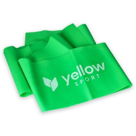 Žalios spalvos treniruočių guma YellowFlat - Image 2