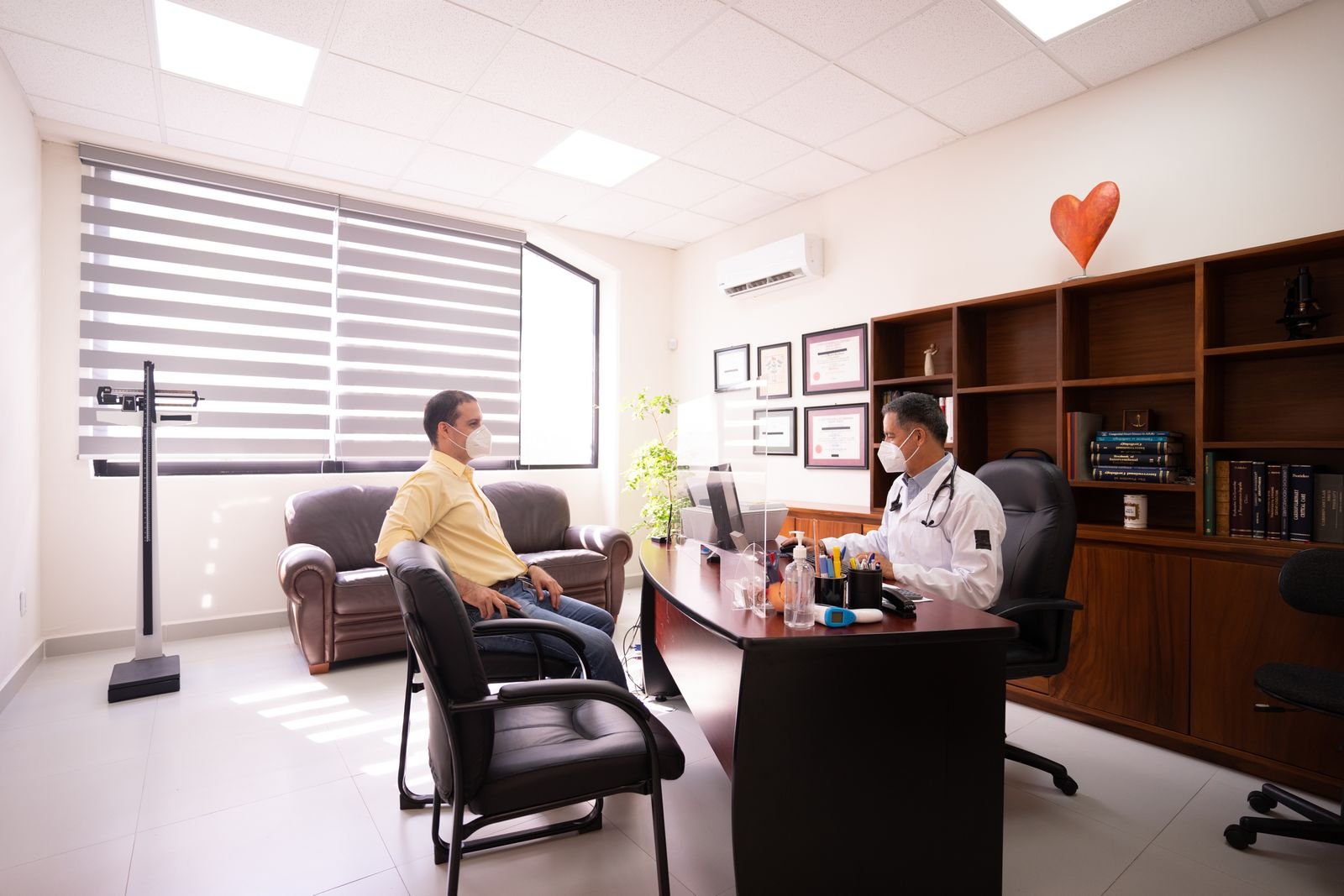 Pacientas gydytojo kabinete